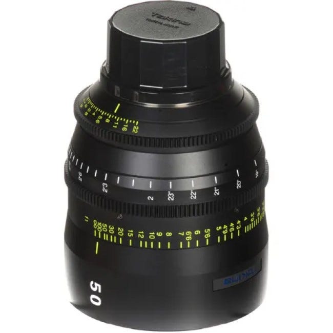 Tokina Cinema 50mm T1.5 Lens for PL Mount 