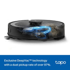 Open Box TP-LINK Tapo RV30 Max 5300Pa Hyper Suction Robot Vacuum Mop