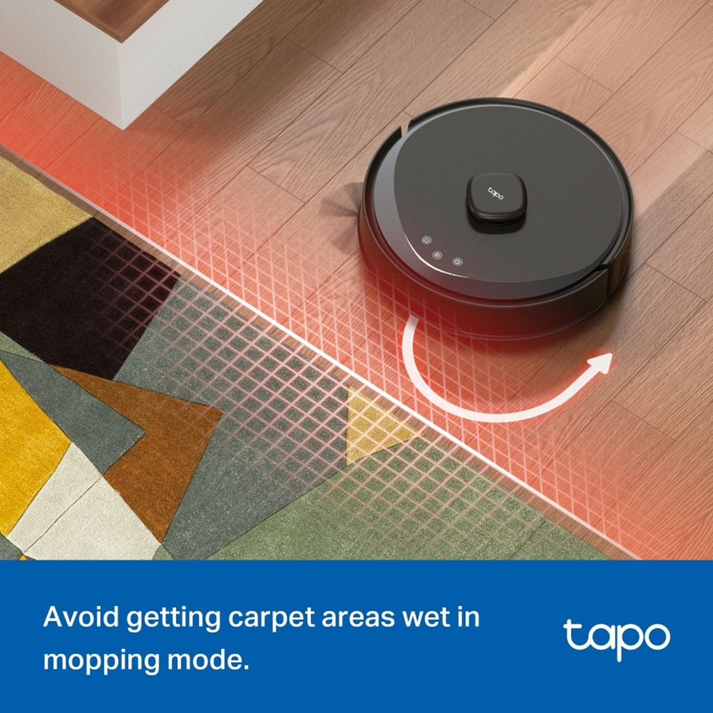 Open Box TP-LINK Tapo RV30 Max 5300Pa Hyper Suction Robot Vacuum Mop
