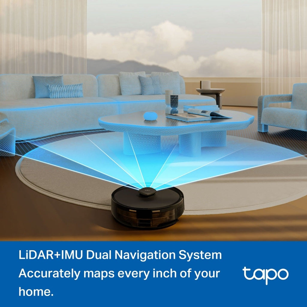 Open Box TP-LINK Tapo RV30 Max 5300Pa Hyper Suction Robot Vacuum Mop
