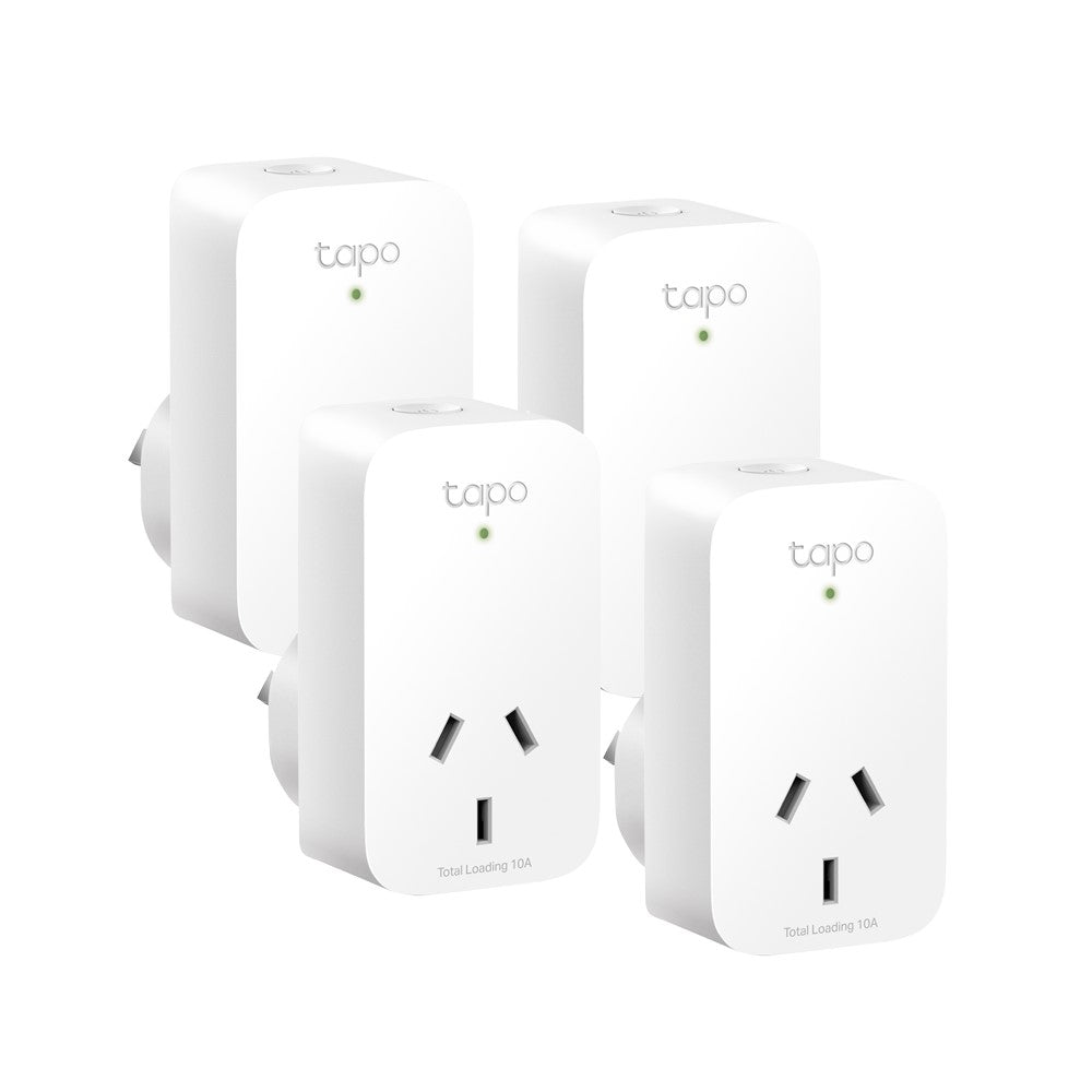 TP-Link Tapo Mini Smart Wi-Fi Plug - 4 Pack