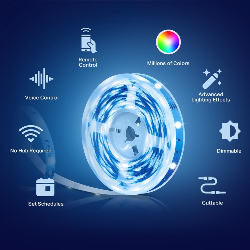 TP-Link Tapo Smart Wi-Fi RGB Light Strip (5m)