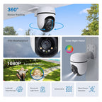 TP-Link Outdoor Pan and Tilt Security WiFi Camera C500 Wired