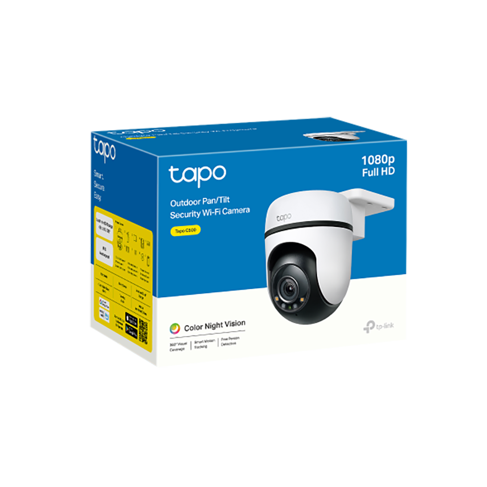 TP-Link Outdoor Pan and Tilt Security WiFi Camera C500 Wired