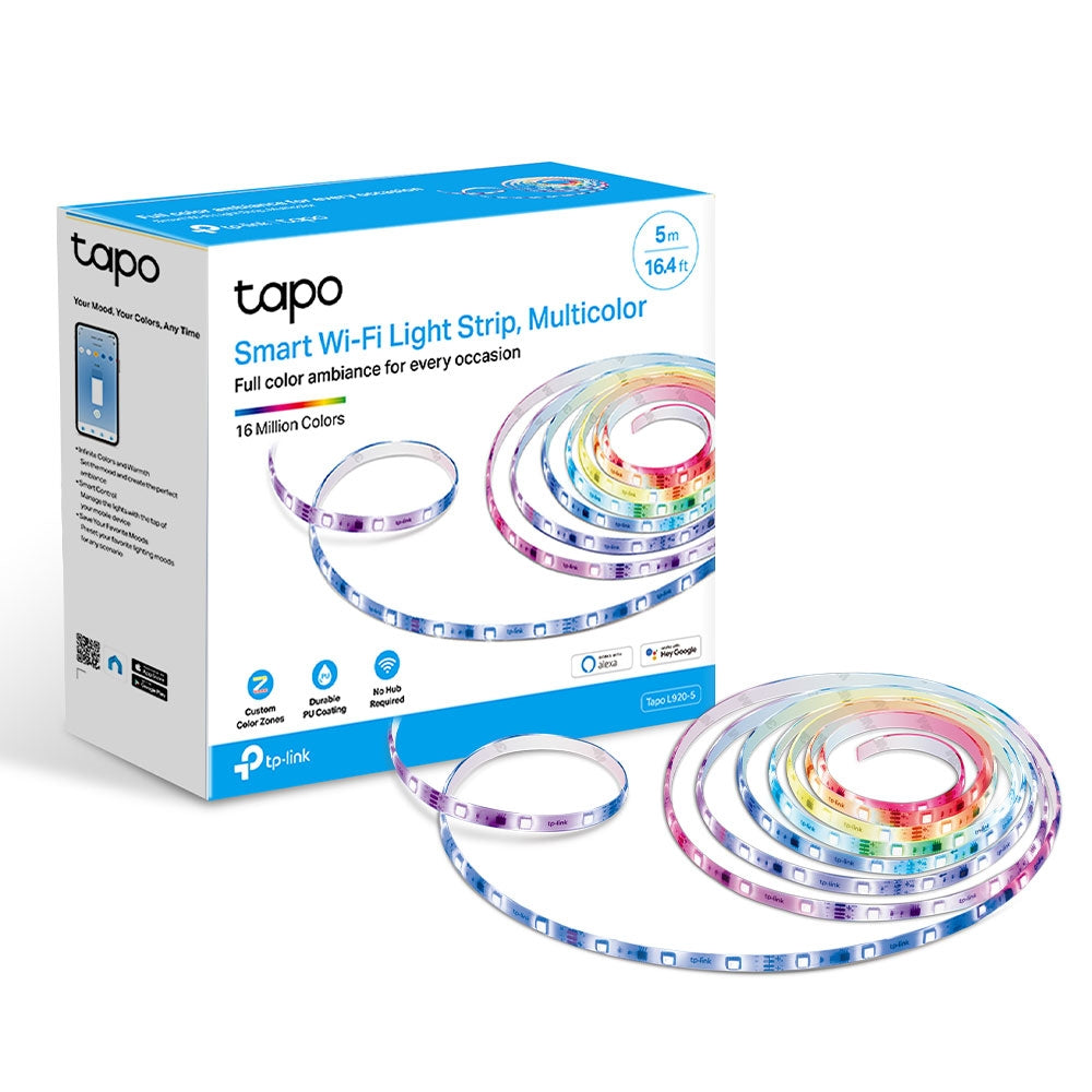 TP-Link Smart Wi-Fi Multicolour Light Strip (5m)