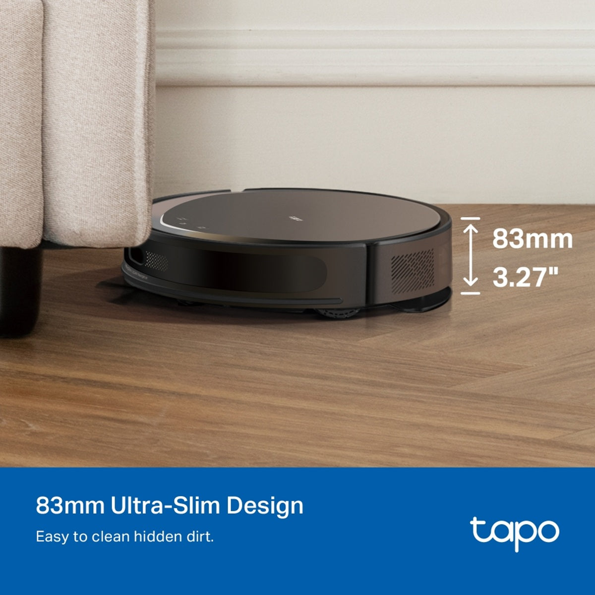 TP-LINK Tapo RV20 Max Plus Robotic Vacuum and Mop with Auto Empty Station