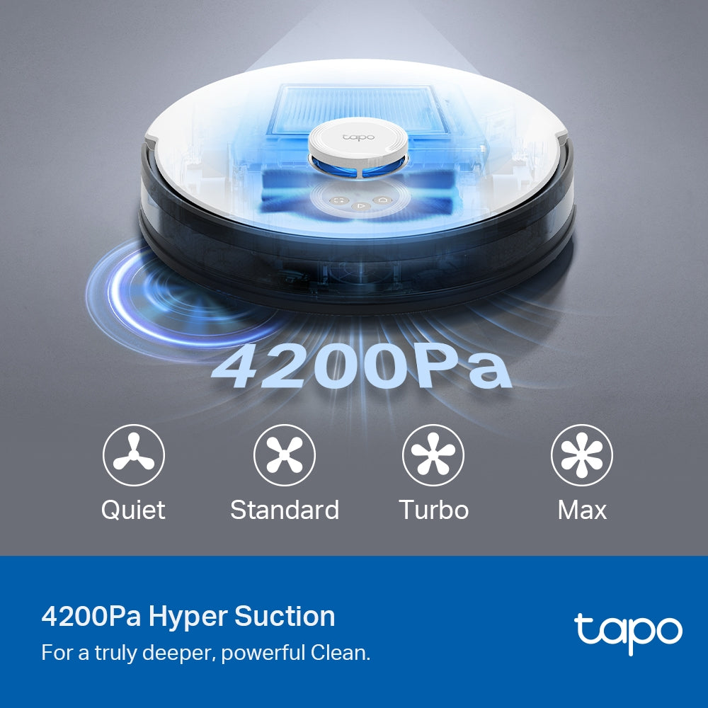 TP-Link Tapo RV30C Plus Robot Vacuum & Mop