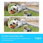 TP-Link Tapo Smart 2K Wire-Free Security Camera System (2 Pack)