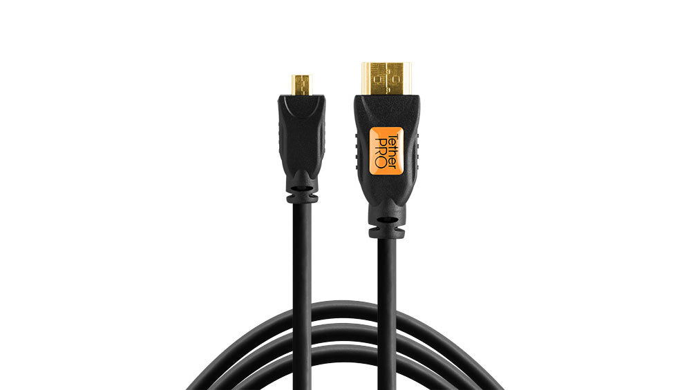 Tether Tools TetherPro HDMI Micro To HDMI 2.0 1m Black