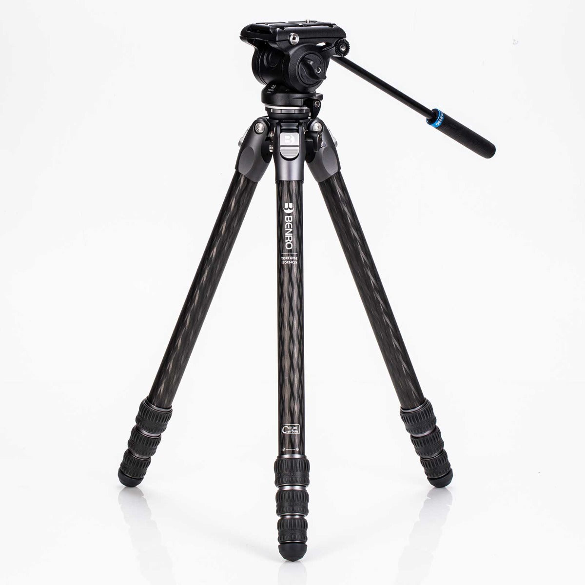  Benro Tortoise 34C Carbon Fiber 3 Series Tripod System with S4Pro Video Head