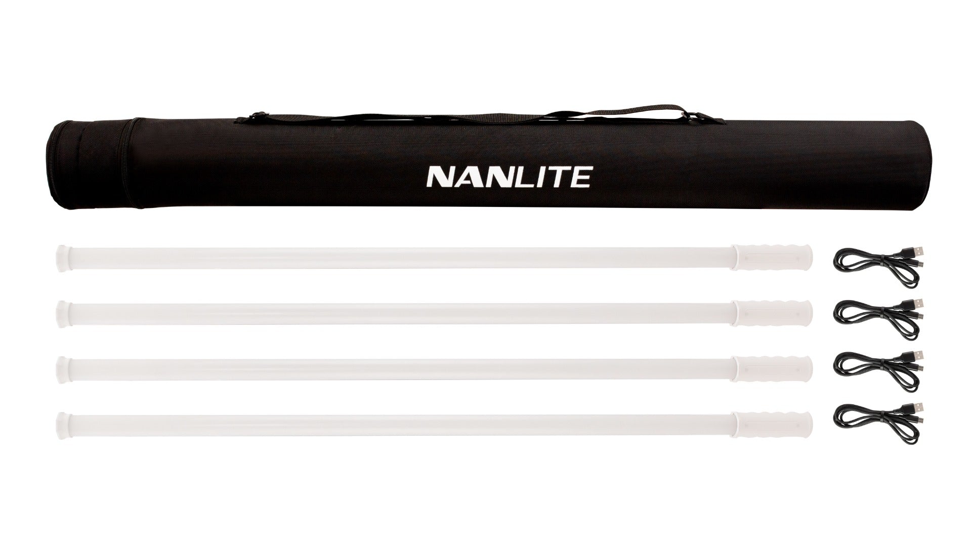 Nanlite Pavotube T8-7X LED tube 4KIT with carry bag