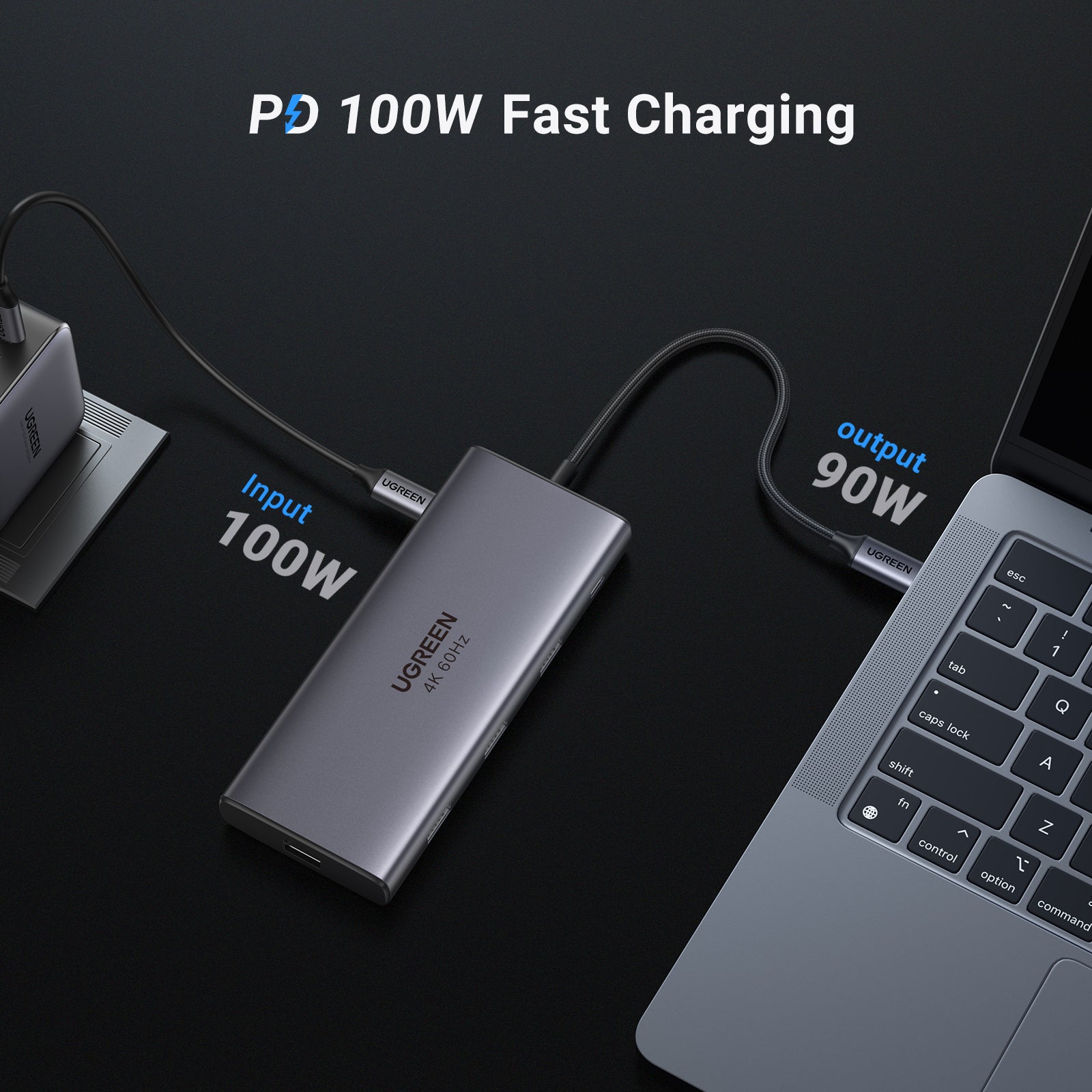 Ugreen 10-in-1 USB-C Hub with Dual 4K display