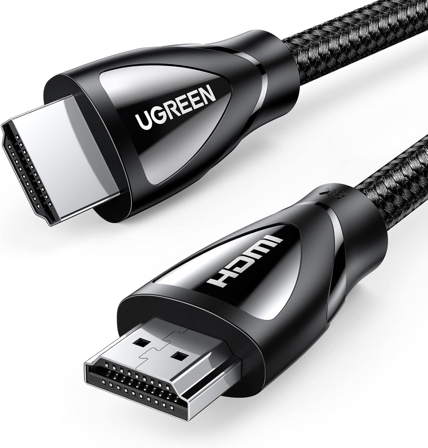 Ugreen 1m 8K Braided HDMI Cable (Black)