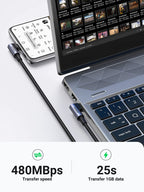 Ugreen 2m 90 Degree Angle USB-C Cable