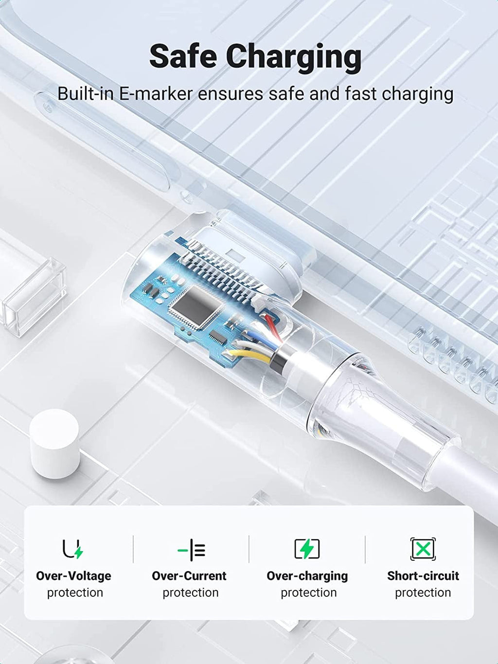 Ugreen 2m 90 Degree Angle USB-C Cable