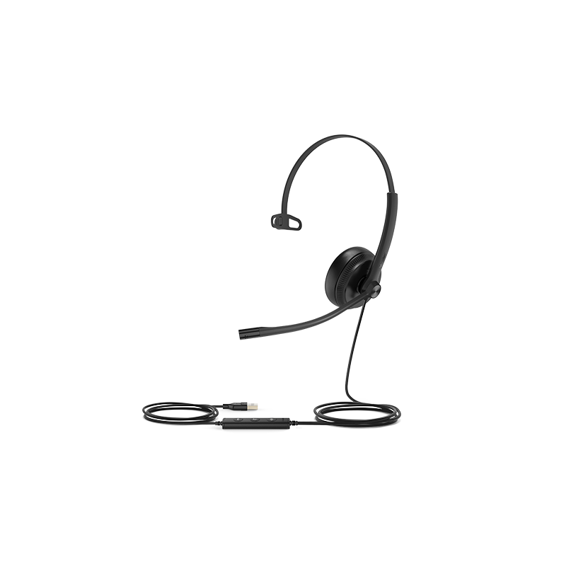 Yealink UH34 UC Mono Noise Cancelling USB-A Wired Headset