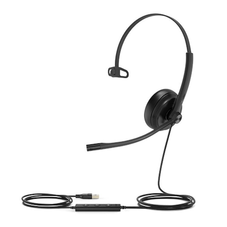 Yealink UH34-SE MS Mono Noise Cancelling USB-A Wired Headset