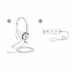 Yealink UH34-SE UC Dual Noise Cancelling USB-A Wired Headset