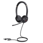 Yealink UH37 MS Stereo Noise Cancelling USB-C/A Wired Headset