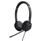 Yealink UH37 MS Stereo Noise Cancelling USB-C/A Wired Headset