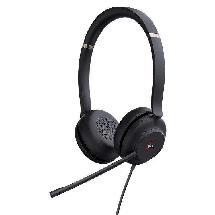 Yealink UH37 MS Stereo Noise Cancelling USB-C/A Wired Headset