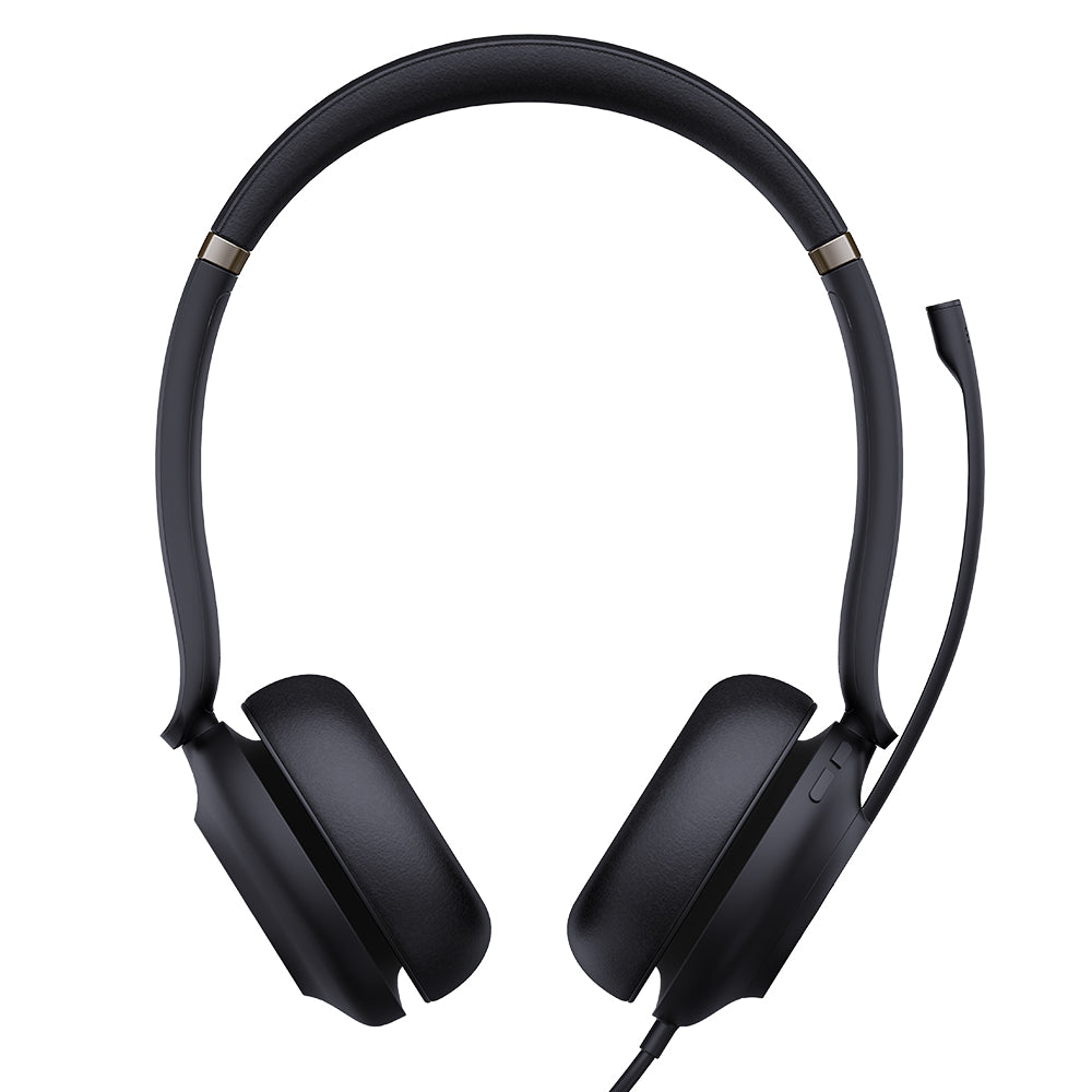Yealink UH37 UC Stereo Noise Cancelling USB-C/A Wired Headset