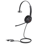 Yealink UH37 UC Mono Noise Cancelling USB-C/A Wired Headset