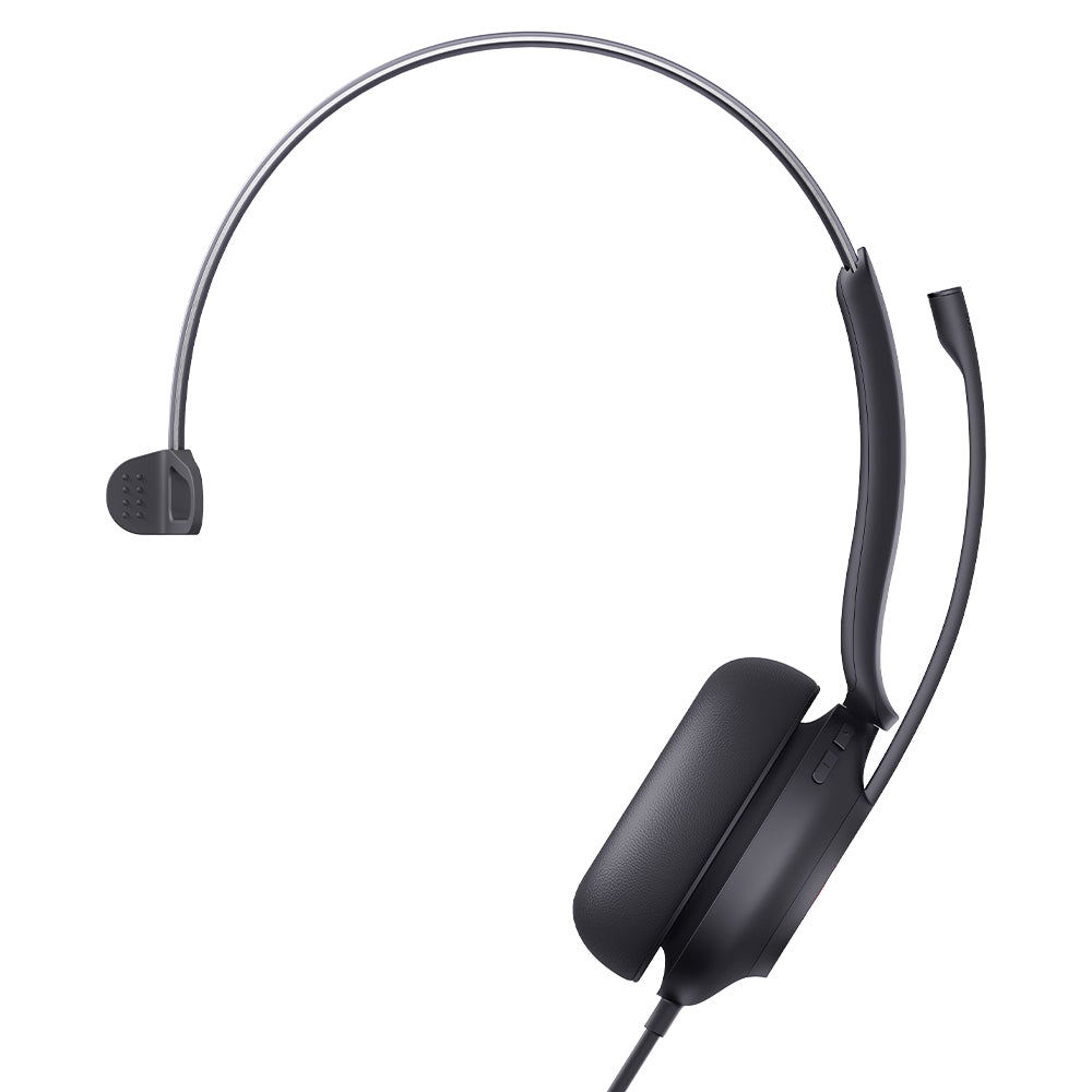 Yealink UH37 UC Mono Noise Cancelling USB-C/A Wired Headset
