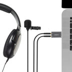 Mbeat Elite USB to 3.5mm Audio and Microphone Adapter (Space Grey)