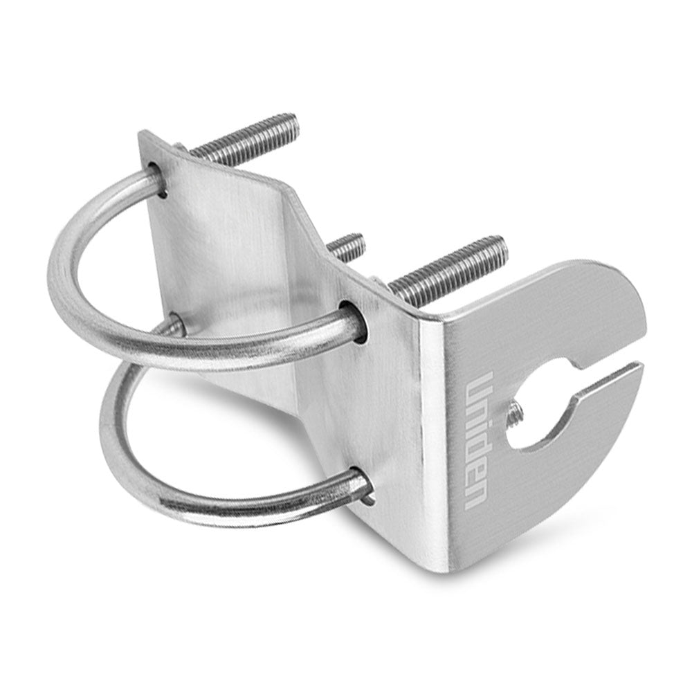 Uniden MBU-02 Glossy Stainless Steel Bull Bar Mount with Cable Slot