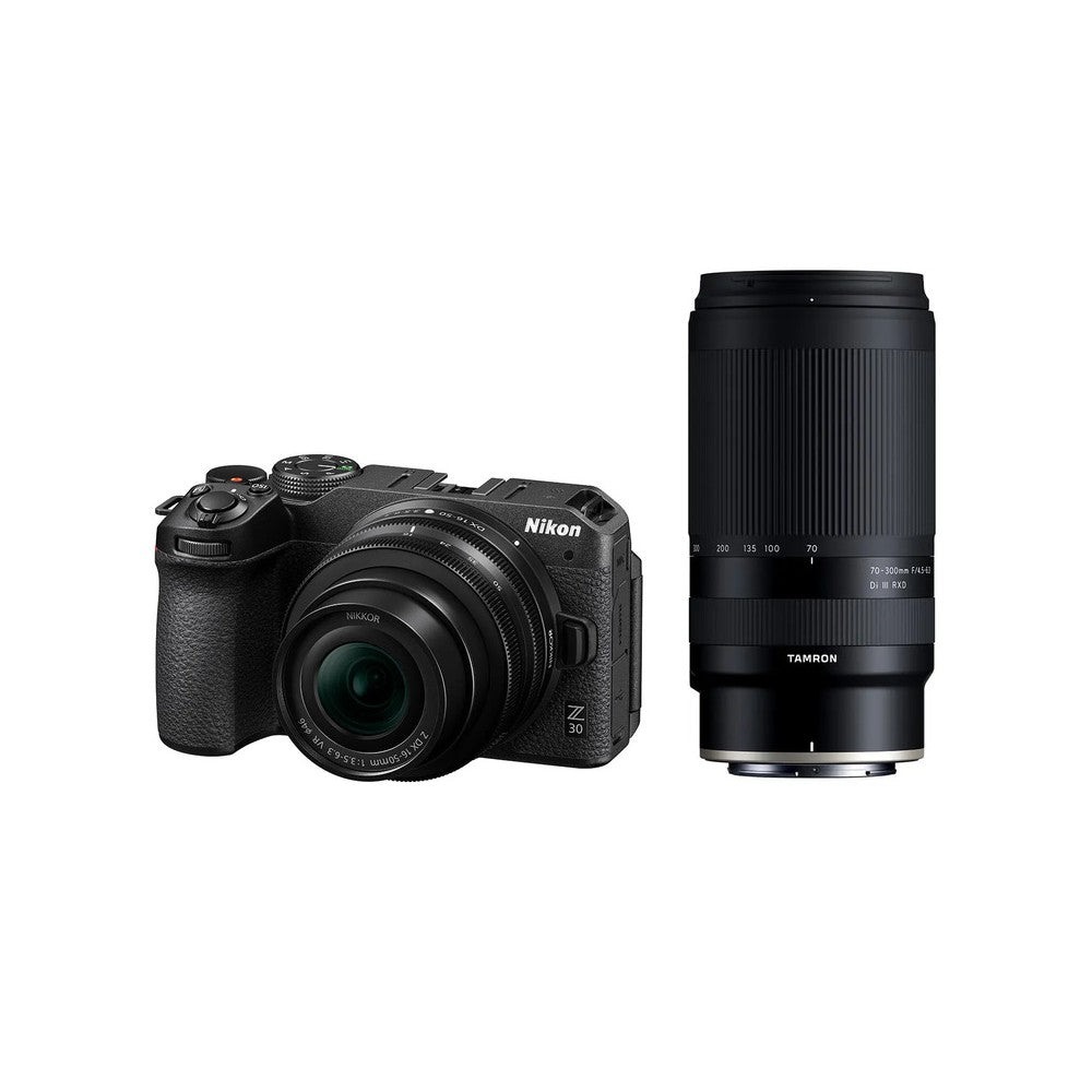 Nikon Z 30 w/ Nikon 16-50mm VR and Tamron 70-300mm f/4.5-6.3 