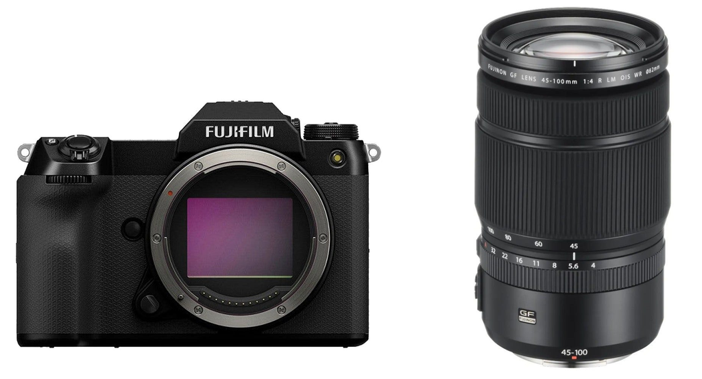 FUJIFILM GFX100S II w/ GF 45-100mm f/4 R LM OIS WR Lens