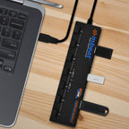 Mbeat 7 Port USB3.0 and USB2.0 Hub Manager with switch