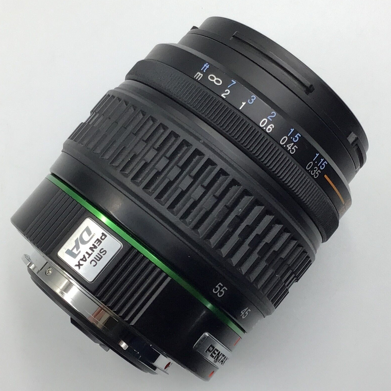Used Pentax-DA SMC 18-55mm f/3.5-5.6  AL Zoom - K Mount S/n 5507109