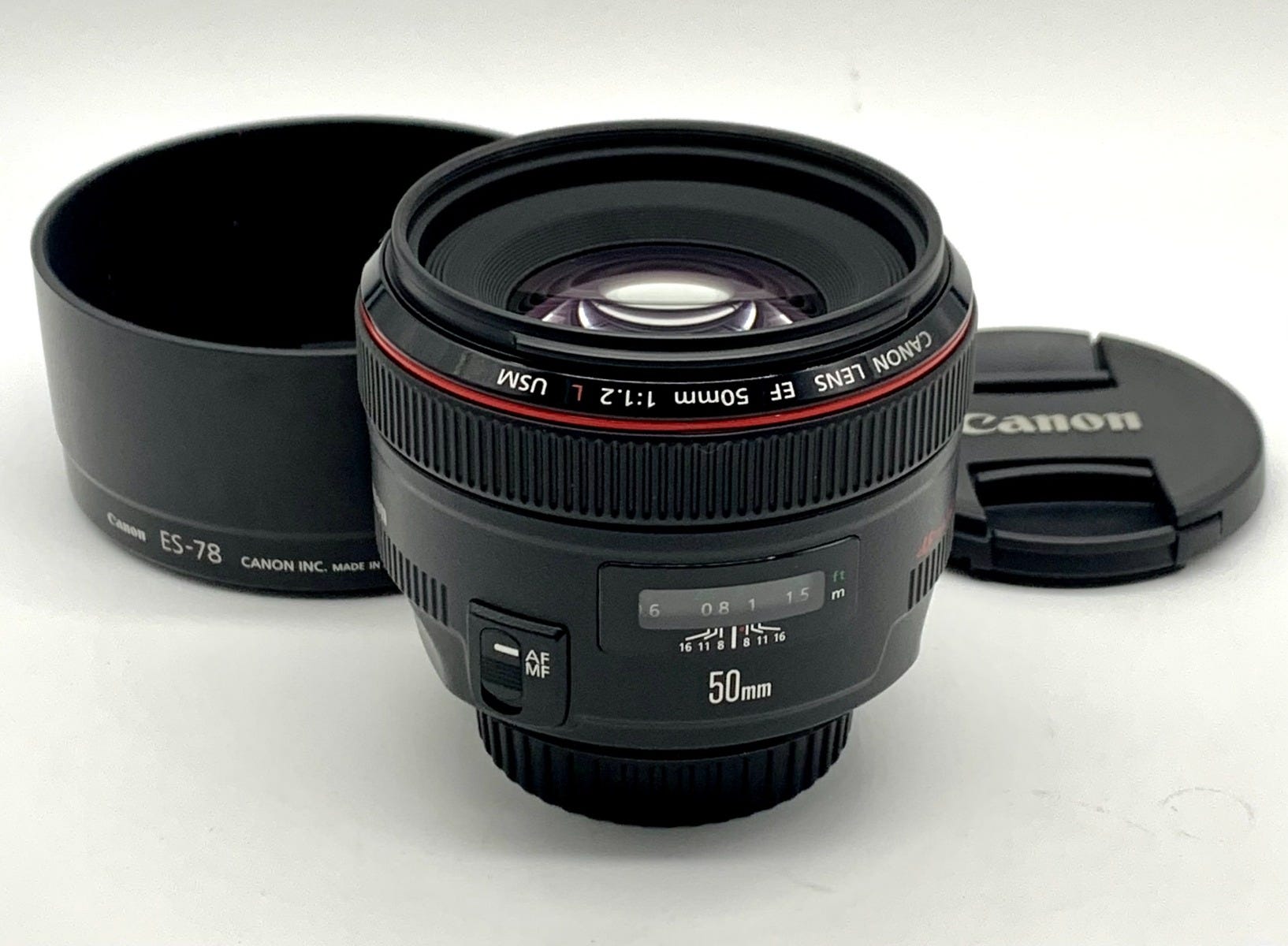 Used Canon EF 50mm f1.2 L USM S/N - 4726754 