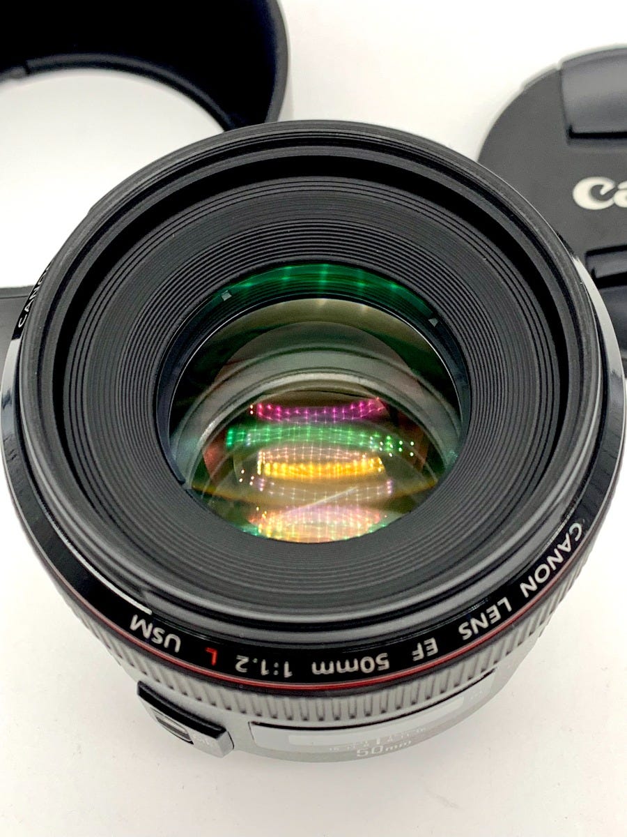 Used Canon EF 50mm f1.2 L USM S/N - 4726754 