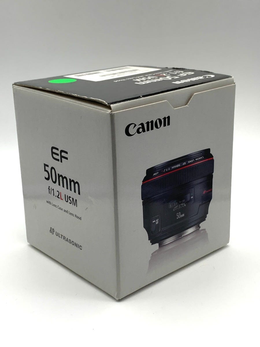 Used Canon EF 50mm f1.2 L USM S/N - 4726754 