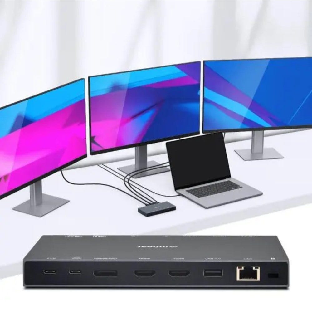 Mbeat 15 in 1 Triple Display USB-C Dock