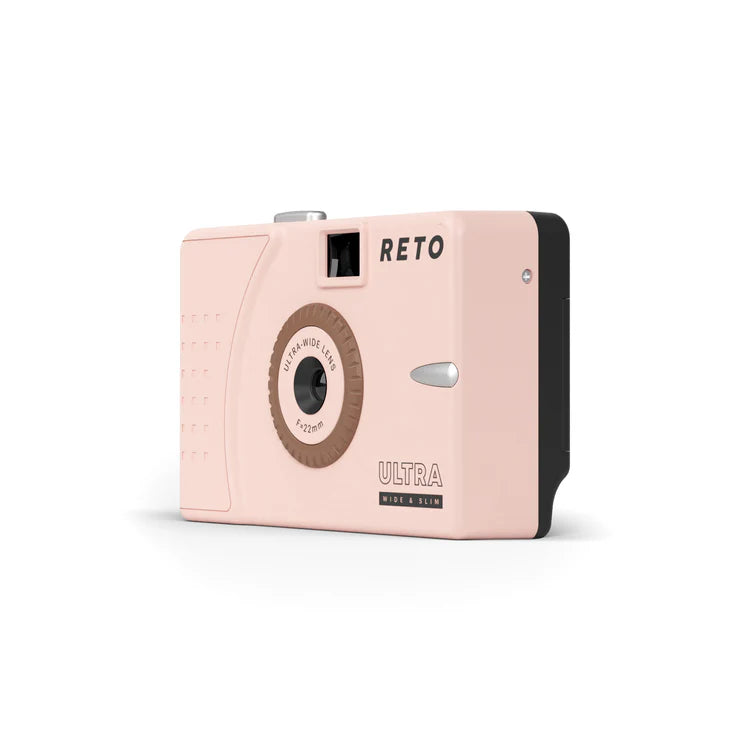 Reto Ultra Wide & Slim Film Camera - Pastel Pink
