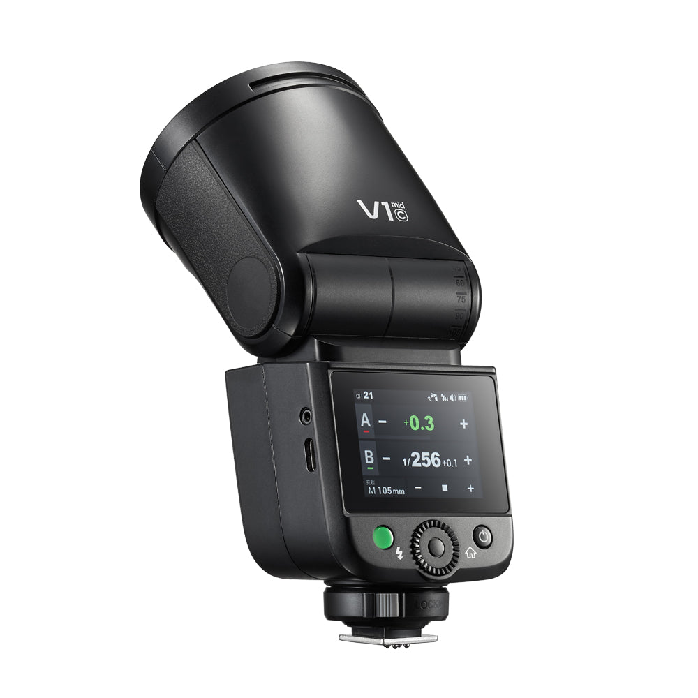 Godox V1 Mid Speedlite Flash - Canon