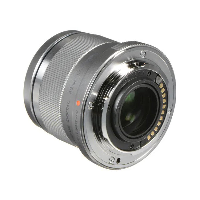 Olympus 45mm f/1.8 Lens - Silver