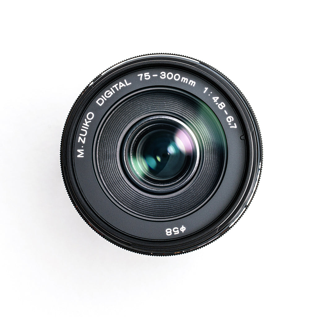OM System 75-300mm II f/4.8-6.7 Lens - Black 