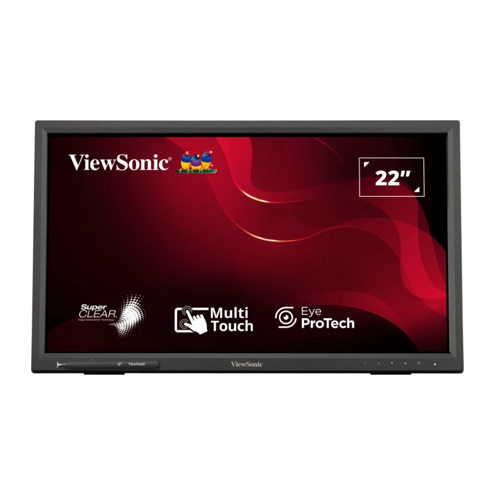 ViewSonic 21.5" TD2223-2 FHD VA IR Touch Screen LED Monitor