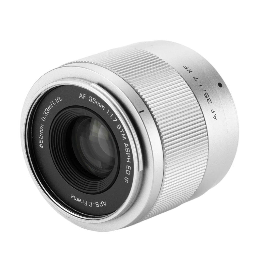 Viltrox AF 35mm f/1.7 APS-C Lens - Silver - Fujifilm X-Mount