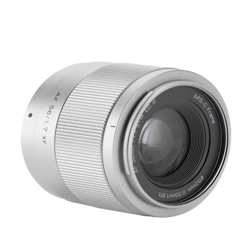 Viltrox AF 56mm f/1.7 APS-C Lens - Silver - Fujifilm X-Mount
