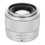 Viltrox AF 56mm f/1.7 APS-C Lens - Silver - Fujifilm X-Mount