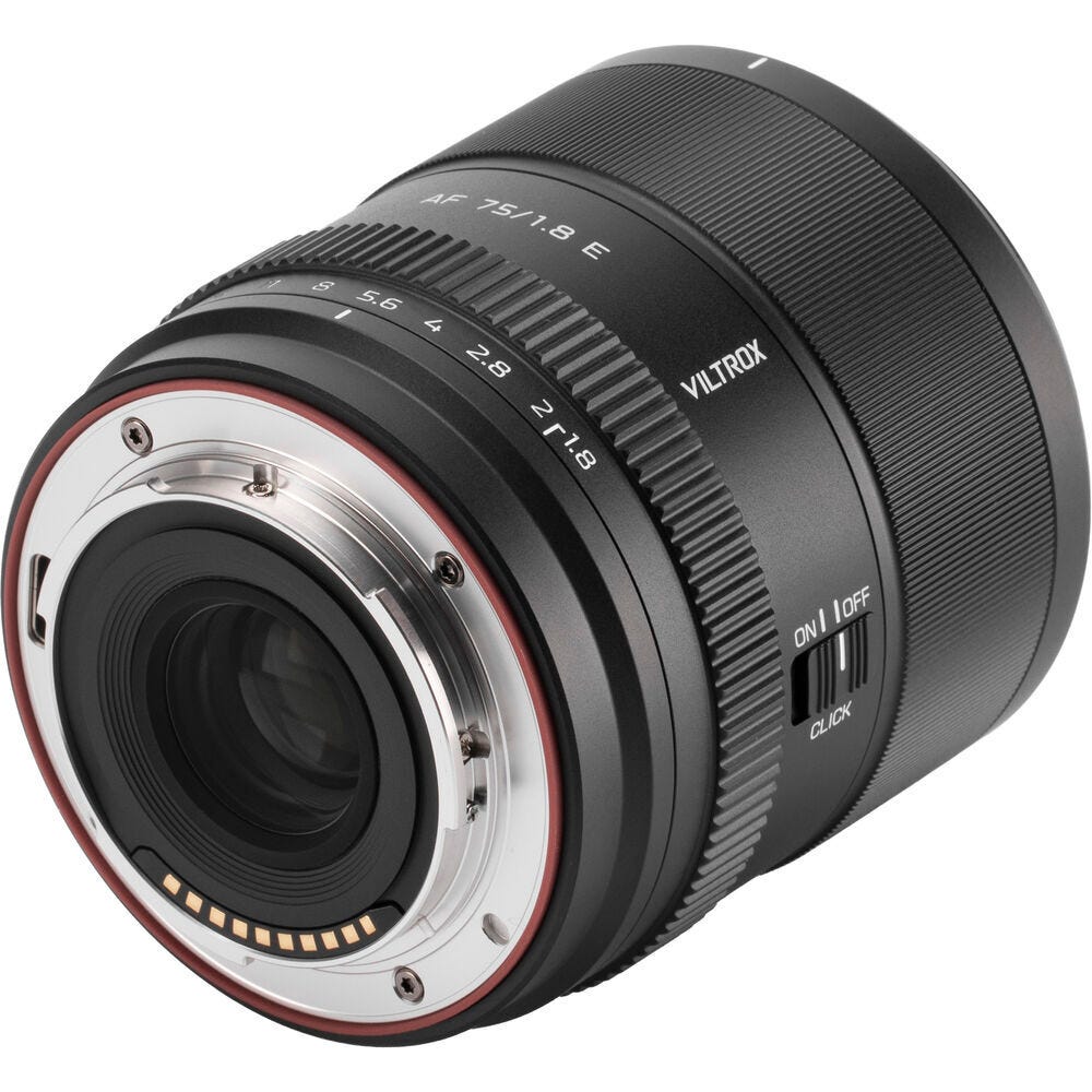 Viltrox AF 75mm f/1.8 APS-C Lens - Sony E-Mount