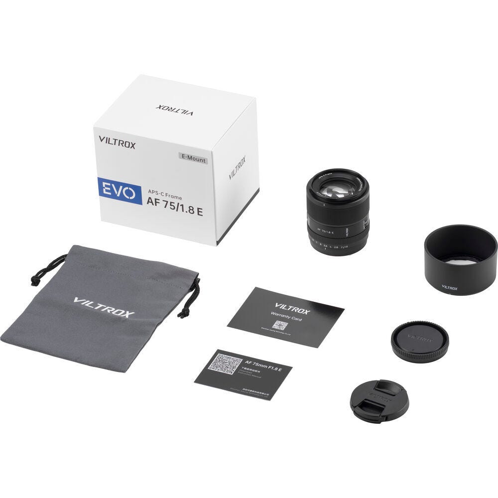 Viltrox AF 75mm f/1.8 APS-C Lens - Sony E-Mount