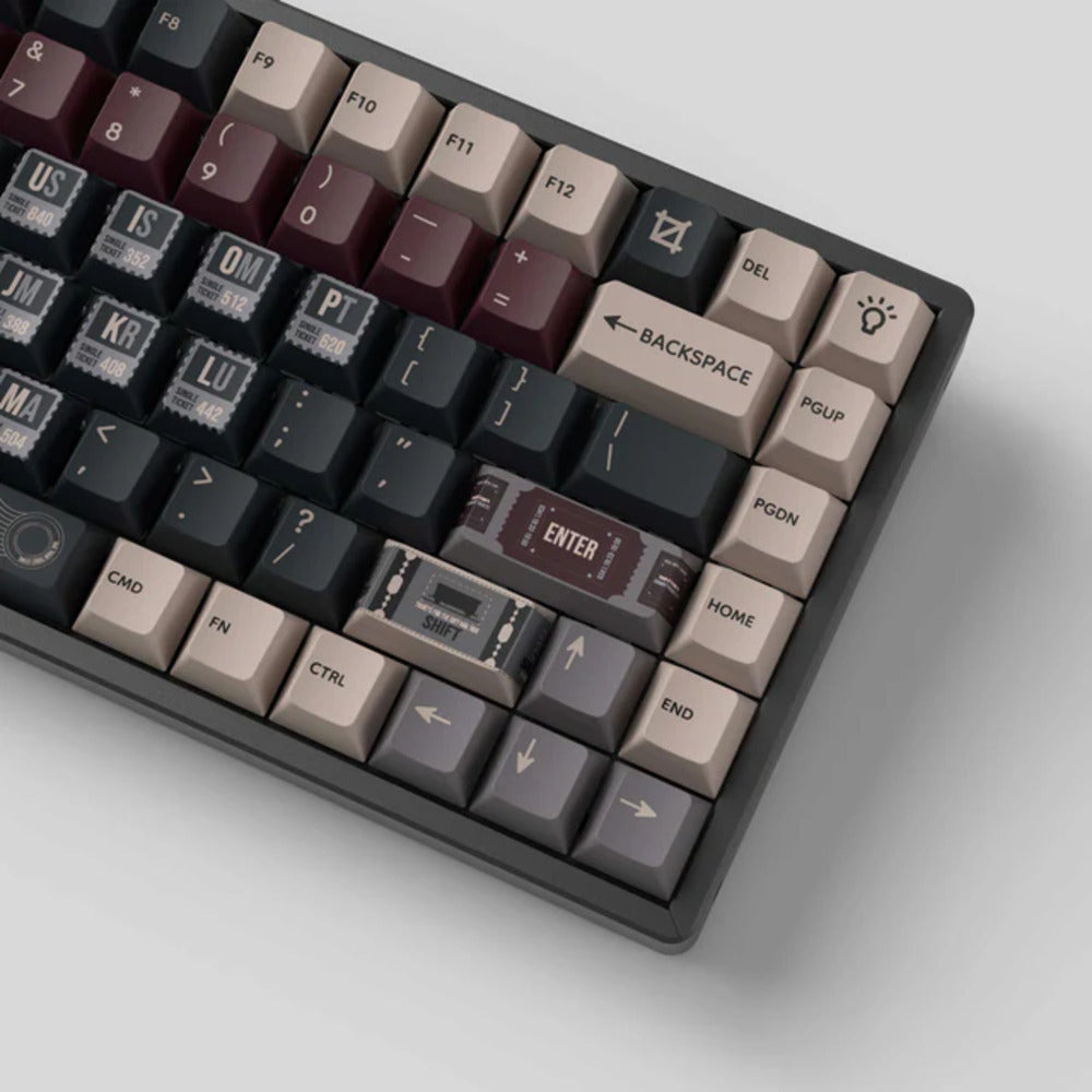 Keychron Cherry Profile Dye-Sub PBT Full Keycap Set (Vintage Stamp)
