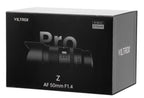 Viltrox AF 50mm f/1.4 Full-Frame Lens - Z-Mount